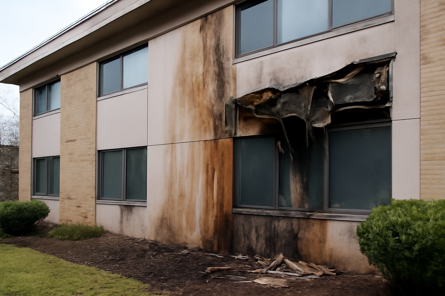 Office Building Water Damage Restoration in Fairchilds, TX