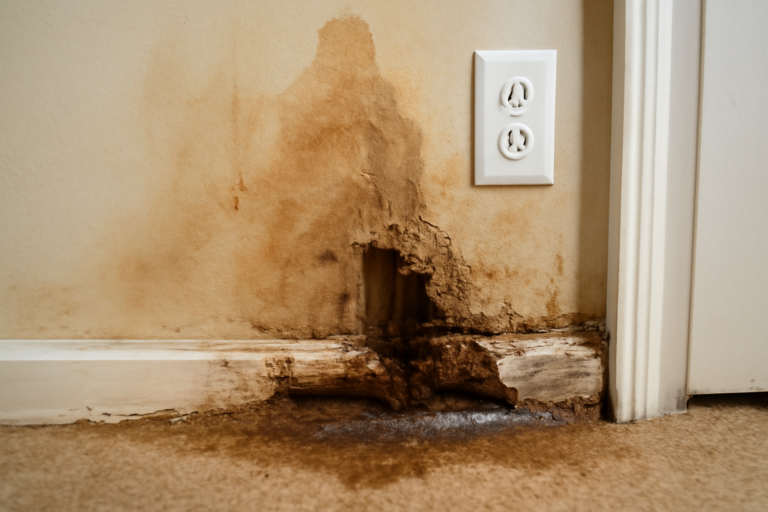Pinhole Leak Water Removal