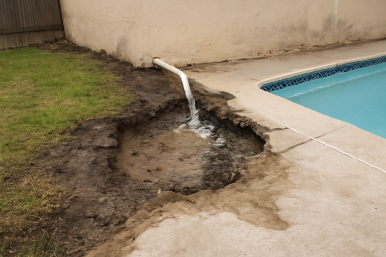 Pool Leak Water Removal