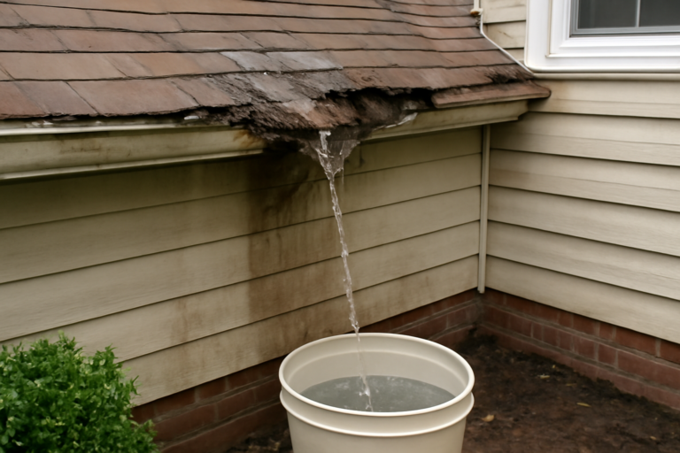 Roof Leak Water Removal